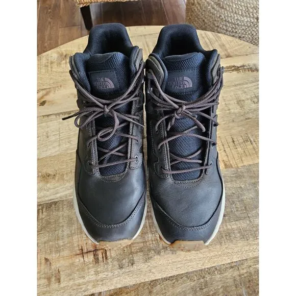 The North Face Vals II Mid Hiking Boots - Waterproof, Leather Men's Size 10.5