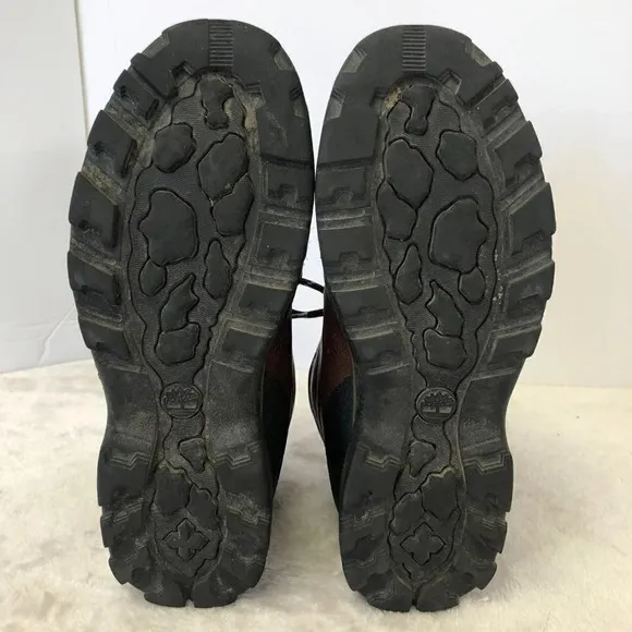 Timberland Back Road Brown Leather Hiking Trail Boots Size 7
