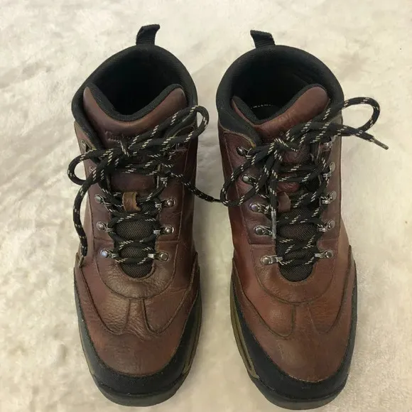 Timberland Back Road Brown Leather Hiking Trail Boots Size 7
