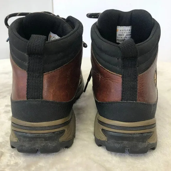 Timberland Back Road Brown Leather Hiking Trail Boots Size 7