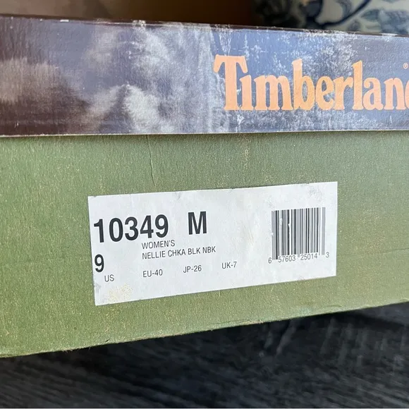 Timberland Black Nellie Waterproof Nubuck Boots Womens US 9