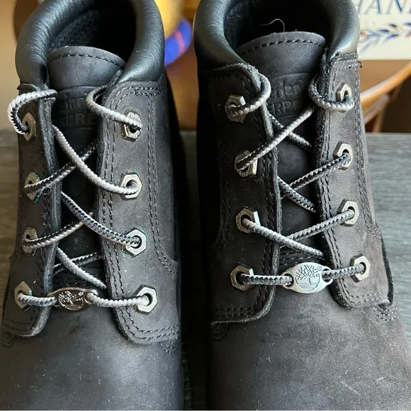 Timberland Black Nellie Waterproof Nubuck Boots Womens US 9
