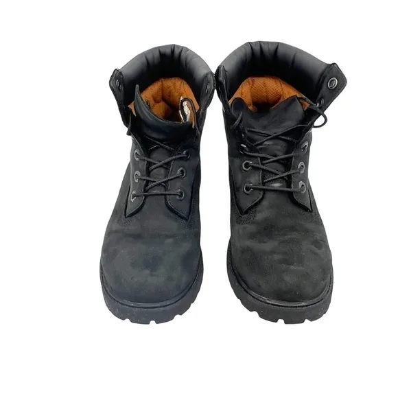 Timberland Black Waterproof Nubuck Boots Size 4.5 Kid’s