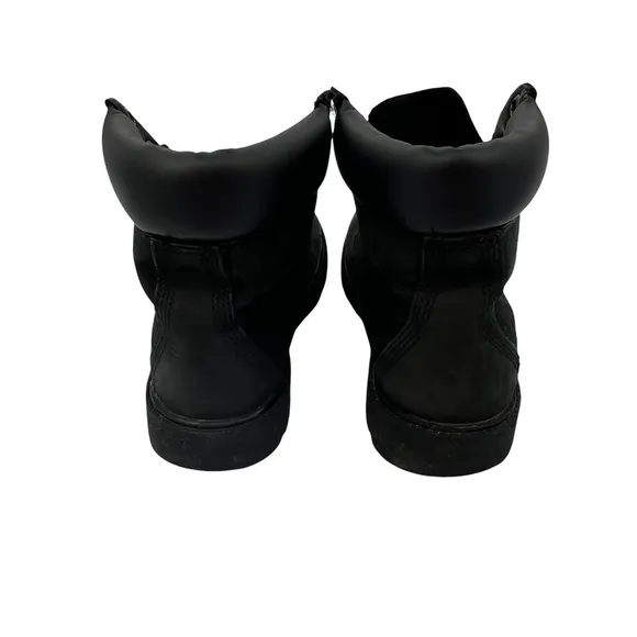 Timberland Black Waterproof Nubuck Boots Size 4.5 Kid’s