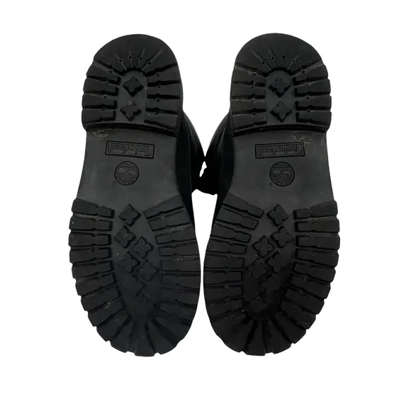 Timberland Black Waterproof Nubuck Boots Size 4.5 Kid’s