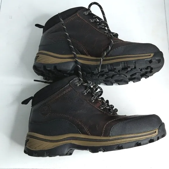 Timberland Boys Back Road Hiker Hiking Boots in Brown
