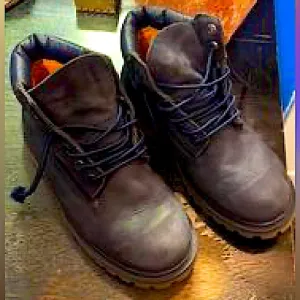 Timberland Boys Boots Blue size 12 youth