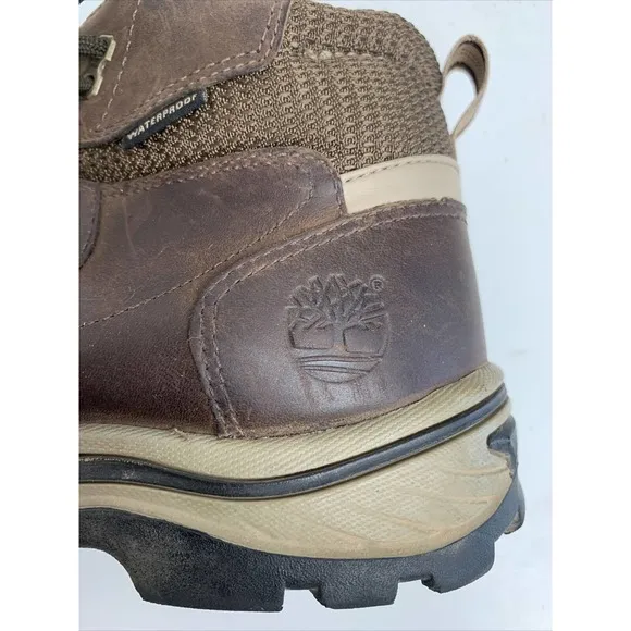 Timberland Brown Leather Waterproof Boot