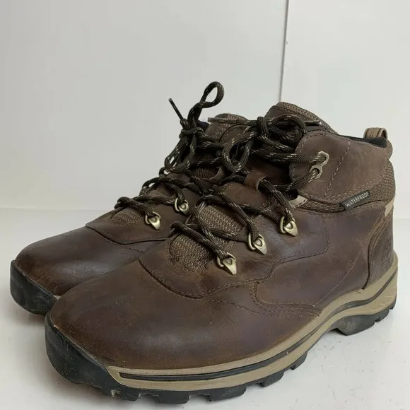 Timberland Brown Leather Waterproof Boot