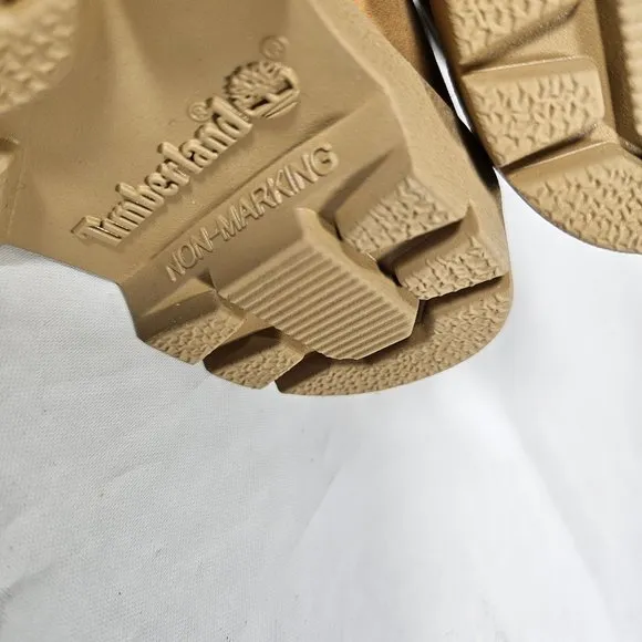 Timberland Classic 6 in Waterproof Boot Wheat Nubuck Child Size 4 TB010860 713