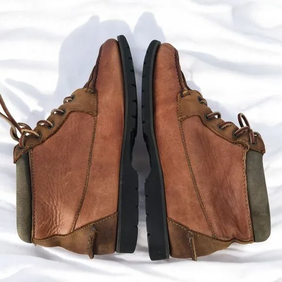 Timberland Core-Tex Women's Hiking Boots Size 8 Brown Moc Toe Leather Waterproof