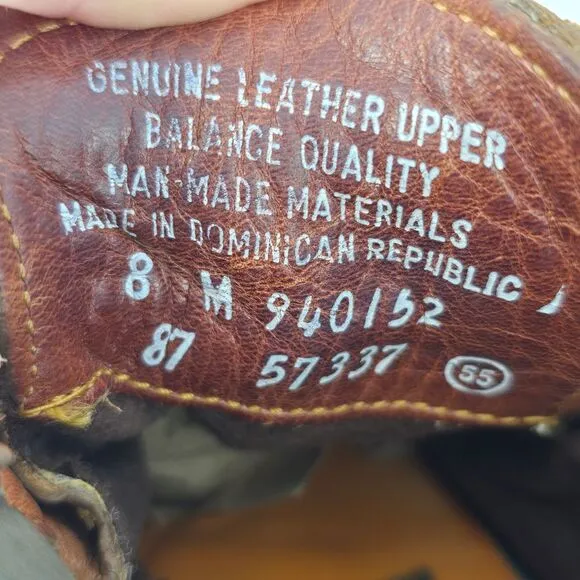 Timberland Core-Tex Women's Hiking Boots Size 8 Brown Moc Toe Leather Waterproof
