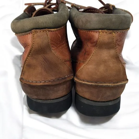 Timberland Core-Tex Women's Hiking Boots Size 8 Brown Moc Toe Leather Waterproof