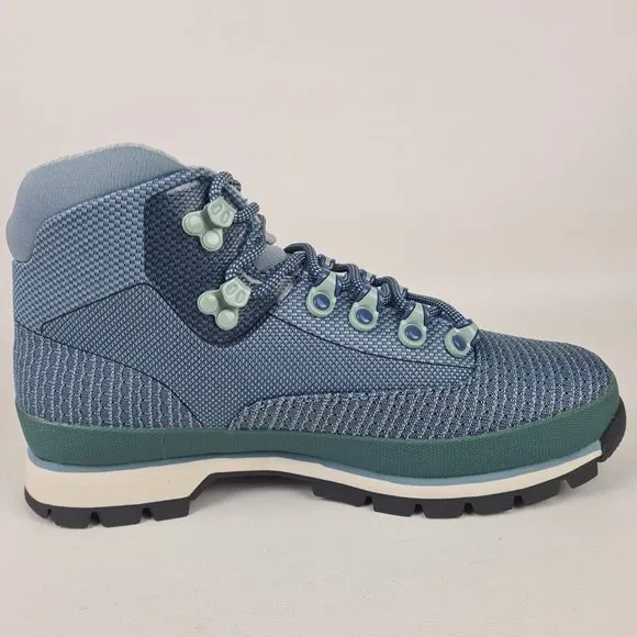 TIMBERLAND Euro Hiker Waterproof Women Boots Jaquard Blue TB0A1ADG