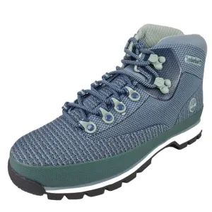 TIMBERLAND Euro Hiker Waterproof Women Boots Jaquard Blue TB0A1ADG