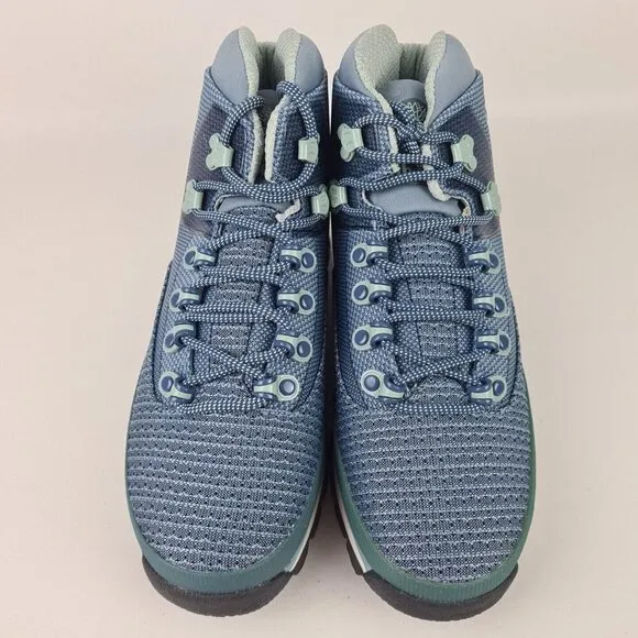TIMBERLAND Euro Hiker Waterproof Women Boots Jaquard Blue