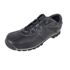 Timberland J Euro Hiker OX Black Boys Shoes Leather Casual Vintage Size 6