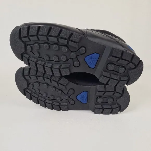 Timberland J Euro Hiker OX Black Boys Shoes Leather Casual Vintage Size 6