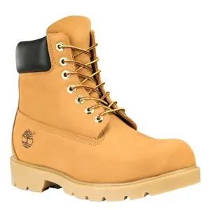 Timberland Leather 18094 Waterproof Padded Collar Boots Wheat Men’s Size 8.5M