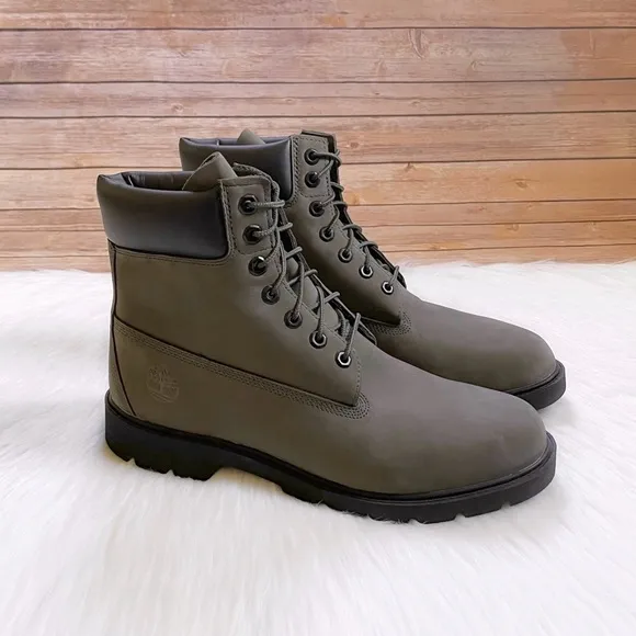 Timberland Men’s Classic 6” Waterproof Dark Green Boots