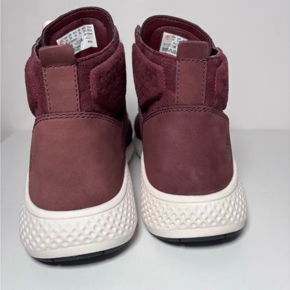 Timberland Men's FlyRoam Go Leather Chukka Boots A1QGC Burgundy Size 10