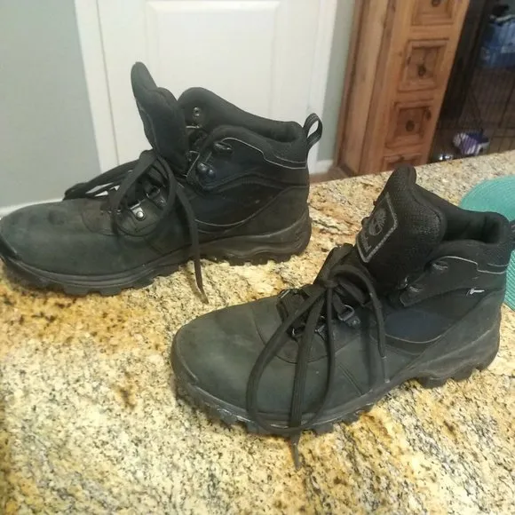 Timberland Men's Mt.Maddsen WP Mid Hiking Boots Black 2731R SIZE 9.5