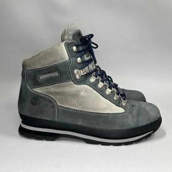 Timberland Men's Size 11 Blue Leather Hiking Boots