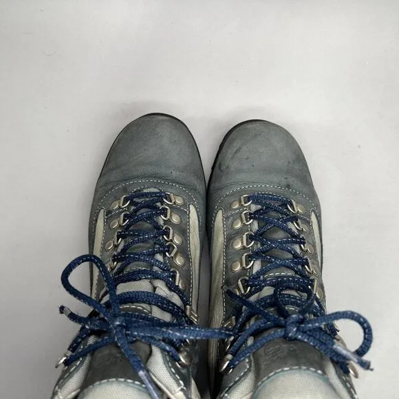 Timberland Men's Size 11 Blue Leather Hiking Boots