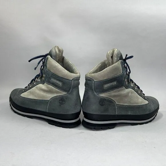 Timberland Men's Size 11 Blue Leather Hiking Boots