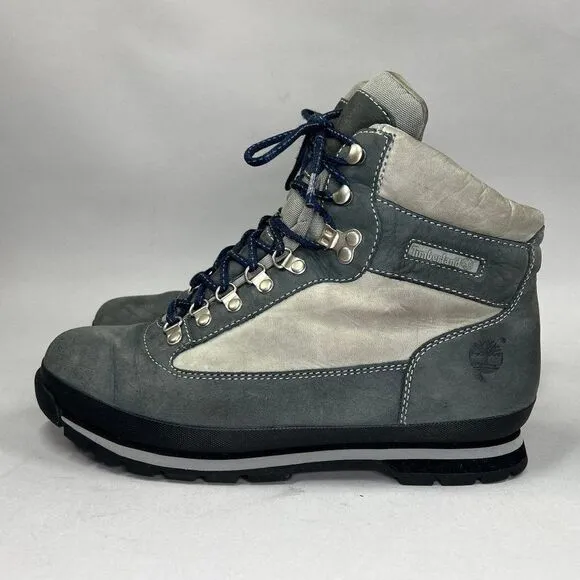 Timberland Men's Size 11 Blue Leather Hiking Boots