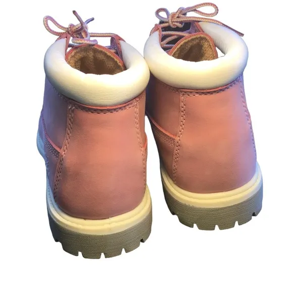Timberland Pink Nuckbuck Nellie Chukka Short Boots for Women New in Box