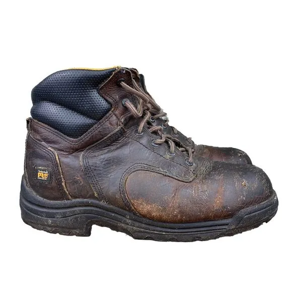 Timberland Pro Rebotl Leather Alloy Toe Waterproof Boots Men's 11 W 50508