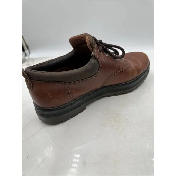 Timberland Shoes Men Derby Oxford Waterproof Leather Comfort Work Casual Brown-