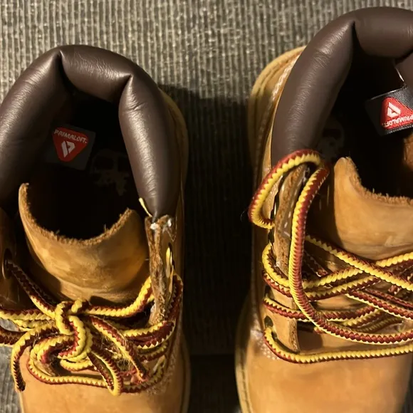 Timberland Toddler 10M premium 6 inch waterproof boot wheat nubuck  TB12809713