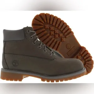 Timberland Tornado Gray Premium Waterproof Leather Boots Women's Size 7