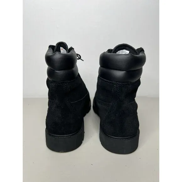 Timberland Women’s Linden Woods Waterproof Boots Black Nubuck Leather Size 9.5