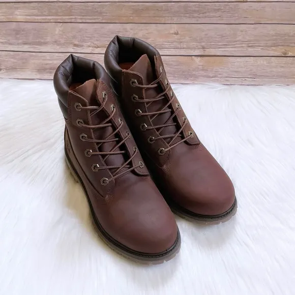 Timberland Women’s Waterville 6 Inch Waterproof Brown Boots