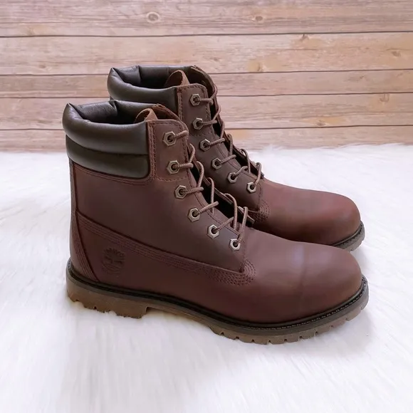 Timberland Women’s Waterville 6 Inch Waterproof Brown Boots