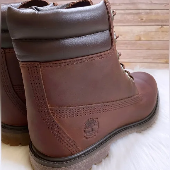 Timberland Women’s Waterville 6 Inch Waterproof Brown Boots