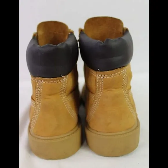 Timberland Men's 6&quot; Inch Waterproof Basic Ankle Boots Wheat Nubuck size 5