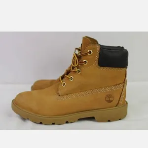 Timberland Men's 6&quot; Inch Waterproof Basic Ankle Boots Wheat Nubuck size 5