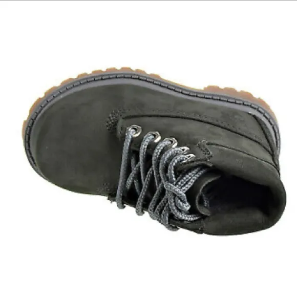 Toddler Timberland 6 inch Boots in Dark Gray