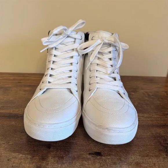 Tommy Hilfiger Women's High Top Sneakers White Size 8.5 Casual