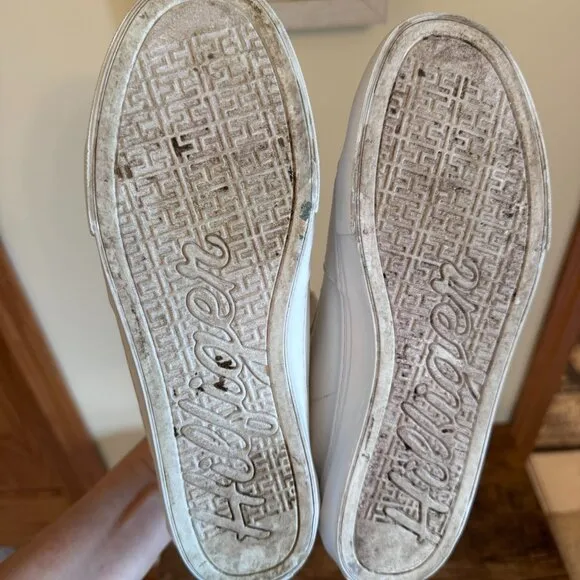 Tommy Hilfiger Women's High Top Sneakers White Size 8.5 Casual
