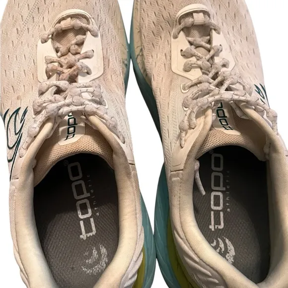 Topo Athletic Men's Atmos Running Shoes (Green/Teal) Size 9.5 US Mo69-gre/tea