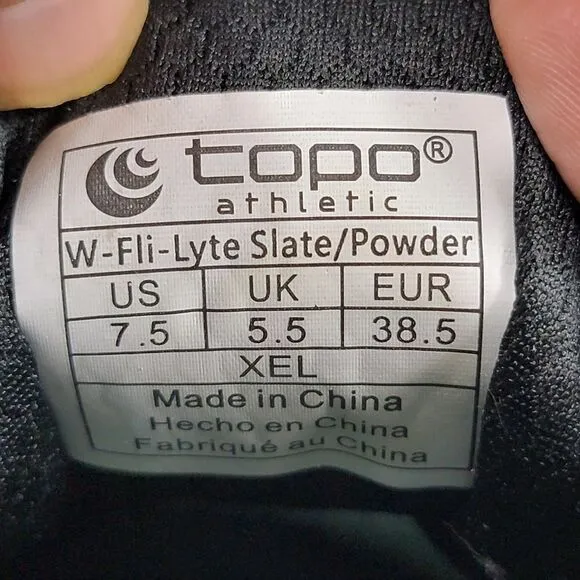 Topo Fly-Lite Athletic Running Shoes Women's 7.5