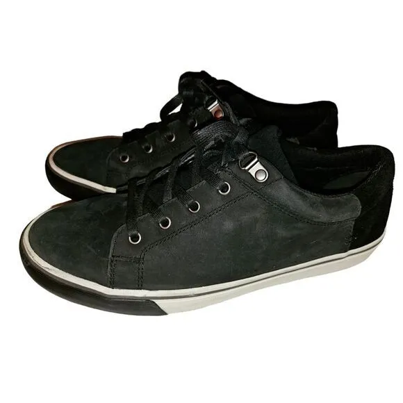 UGG Brock WP Men's Black‎ waterproof Leather Suede Sneaker Shoes Size US 8