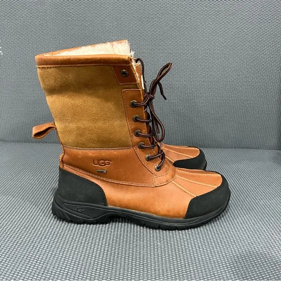 UGG Butte Worchester Winter‎ Snow Boot Shearling Lined Waterproof Size 8