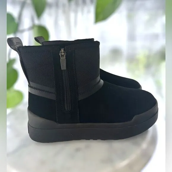 UGG Classic Tech Mini Waterproof Suede Winter Boots Size 5