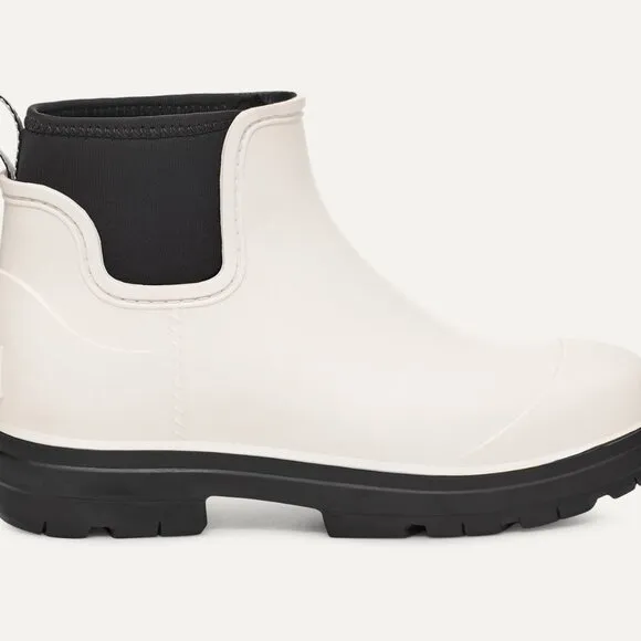 UGG Droplet Boots Womens Size 10 White Waterproof Rainboot